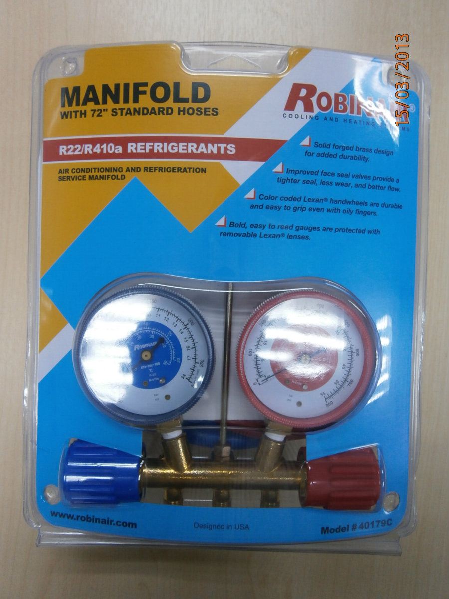 Đồng hồ nạp gas Robinair 40179C