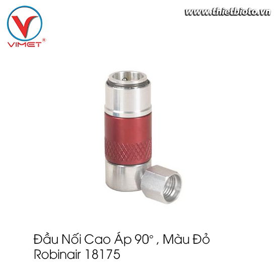 Đầu nối cao áp 90° , màu đỏ 18175