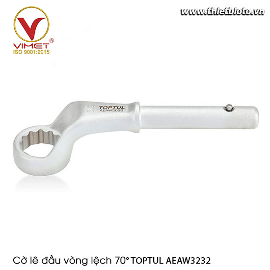 Cờ lê đầu vòng lệch 70° TOPTUL AEAW3232