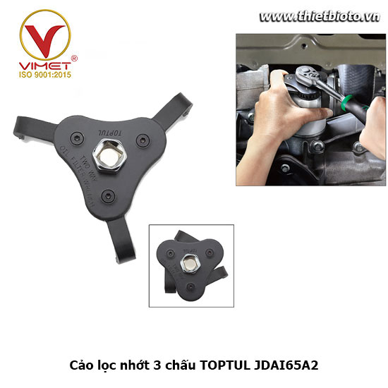 Cảo lọc nhớt 3 chấu TOPTUL JDAI65A2