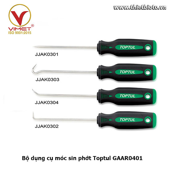 Bộ dụng cụ móc sin phớt Toptul GAAR0401