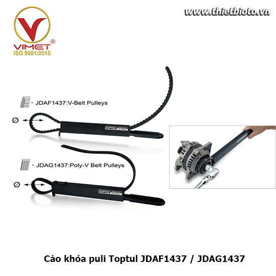 Cảo khóa puli Toptul JDAF1437