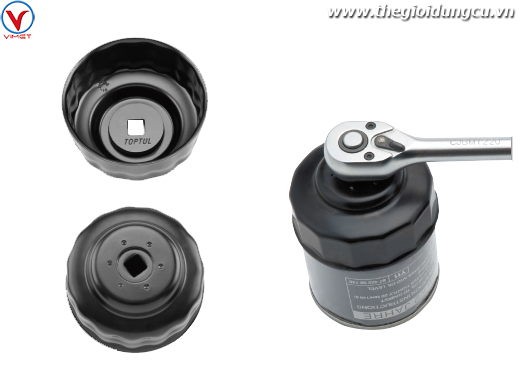 Cảo lọc dầu 93mm 36 cạnh TOPTUL JDAH9336