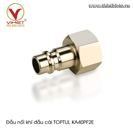 Đầu nối khí đầu cái TOPTUL KA40PF2E