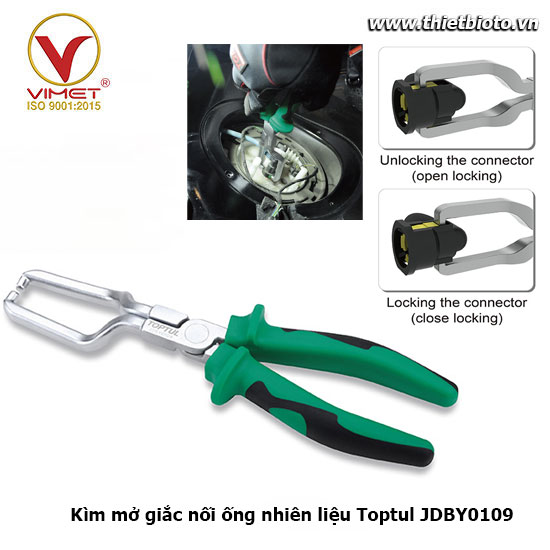 Kìm mở giắc nối ống nhiên liệu Toptul JDBY0109