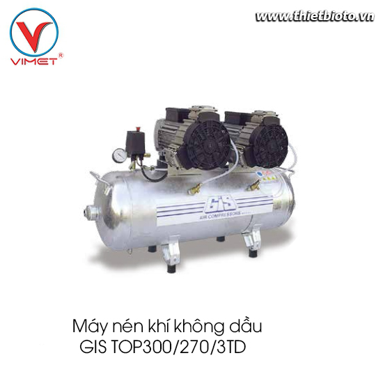 Máy nén khí không dầu GIS
