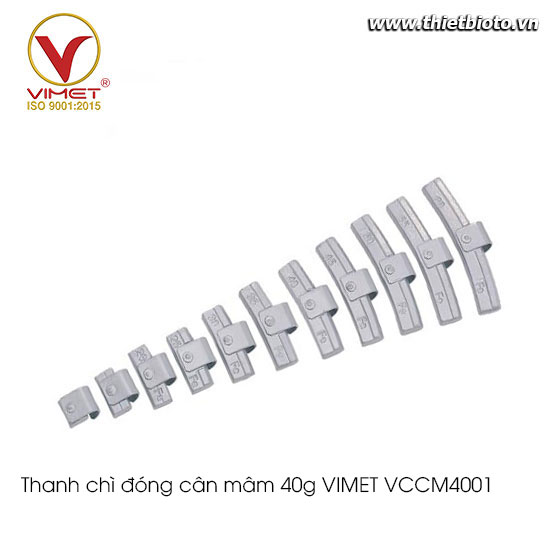 Chì đóng cân mâm 40g VIMET VCCM4001