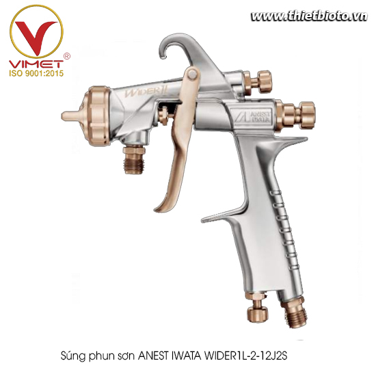 Súng sơn Iwata áp lực thấp cầm tay Anest Iwata WIDER1L-2-12J2S