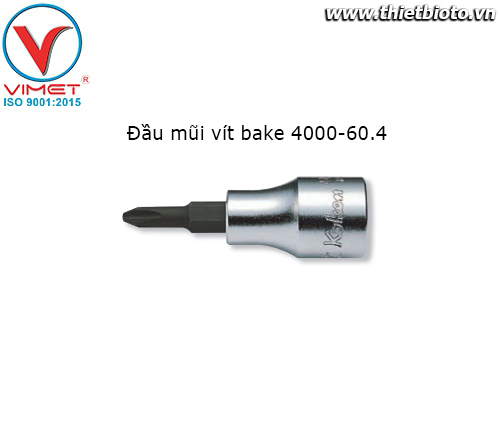 Đầu mũi vít bake 4000-60.4